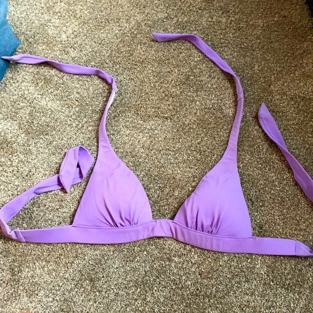 Purple Bikini Top